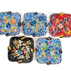 Anatolian Ceramic Handmade Ashtray